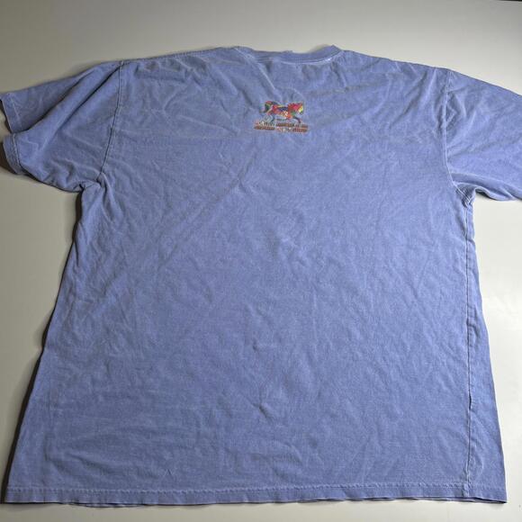 Vintage Champion 90s Sisters Quilt Show Horse T-Shirt XXL Purple USA Art Graphic - Picture 3 of 7